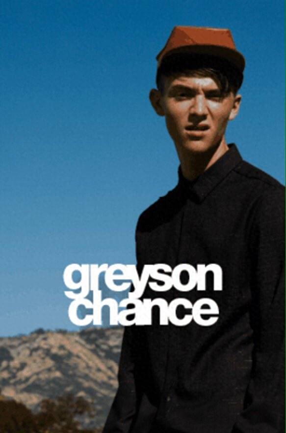 灰森Greyson Chance今日正式公开出柜了！祝福他吧！