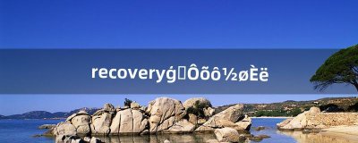 ​recovery模式怎么进入（开机按f8和ctrl进不了安全模式)