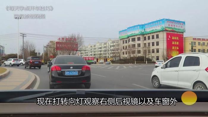 环岛路口到底怎么走，老司机现场演示，一次弄明白，新手很实用