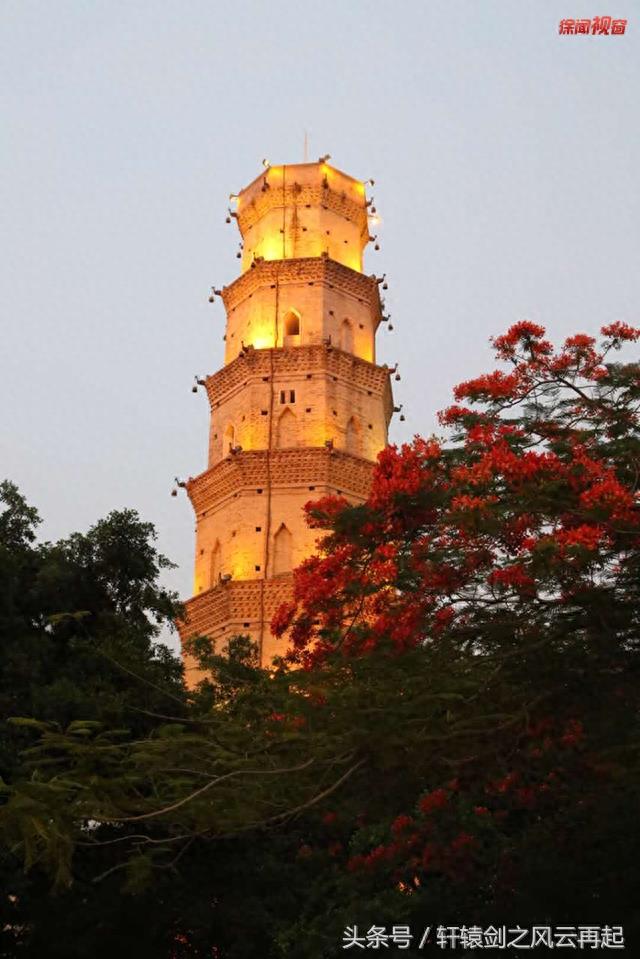 湛江徐闻八景之一登云塔，历史悠久，建筑独特