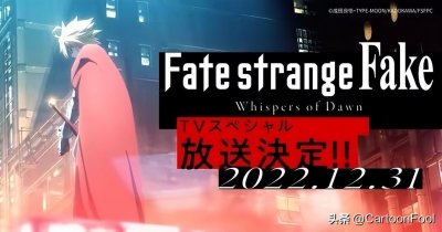 ​《Fate/strange Fake》小说宣布动画化，定档于12月31日，A-1制作