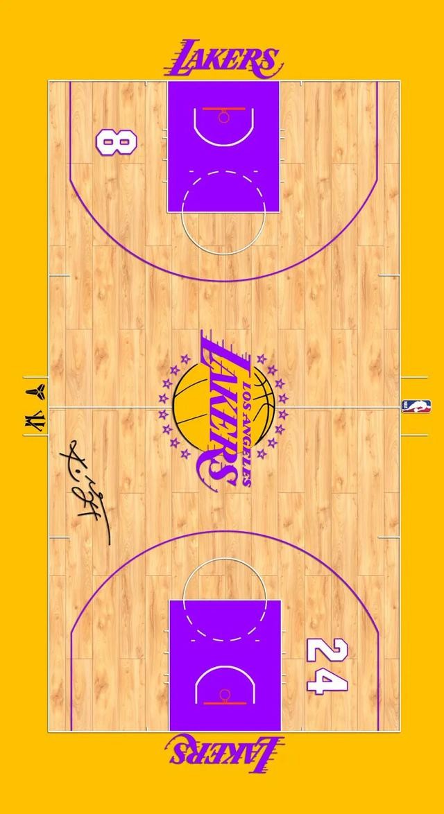 科比36件球衣合集壁纸（纪念科比壁纸35款科比球衣合集）(4)