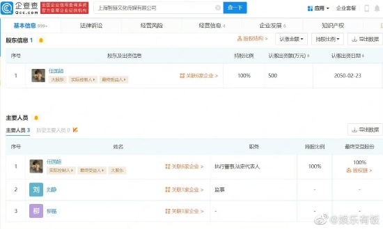 任嘉伦公司资料