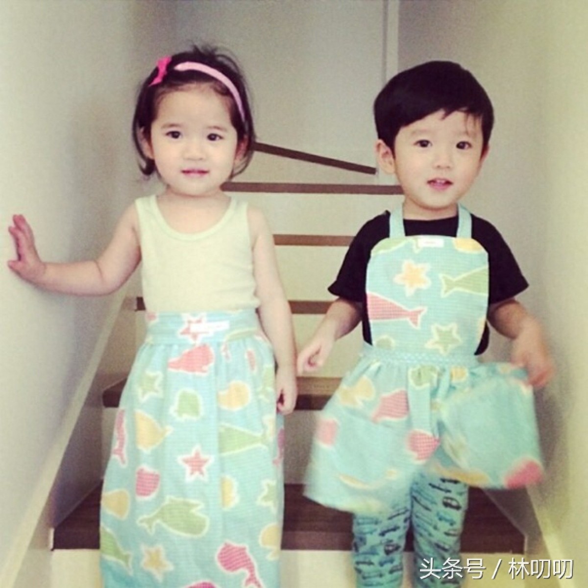超萌超可爱的龙凤胎,看完心都融化了