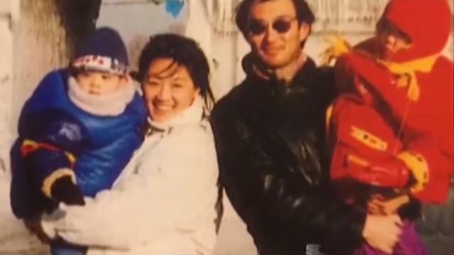 王王姬现任老公图片（姬丈夫高峰抛下一切远赴美国求爱）