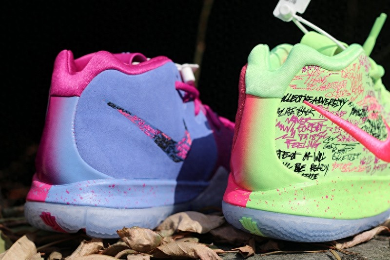 《米饭原创》nike欧文4鸳鸯配色，美如画的实战球鞋！欧蜜在哪里