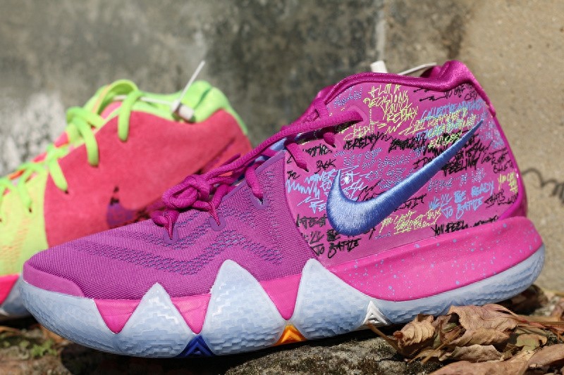 《米饭原创》nike欧文4鸳鸯配色，美如画的实战球鞋！欧蜜在哪里