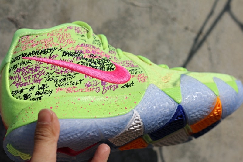 《米饭原创》nike欧文4鸳鸯配色，美如画的实战球鞋！欧蜜在哪里