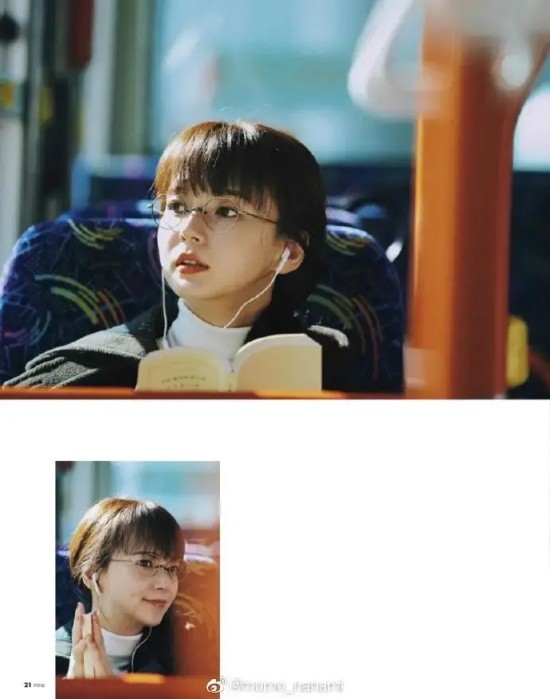 多部未华子斯文眼镜写真分享，自带文艺女子气质！