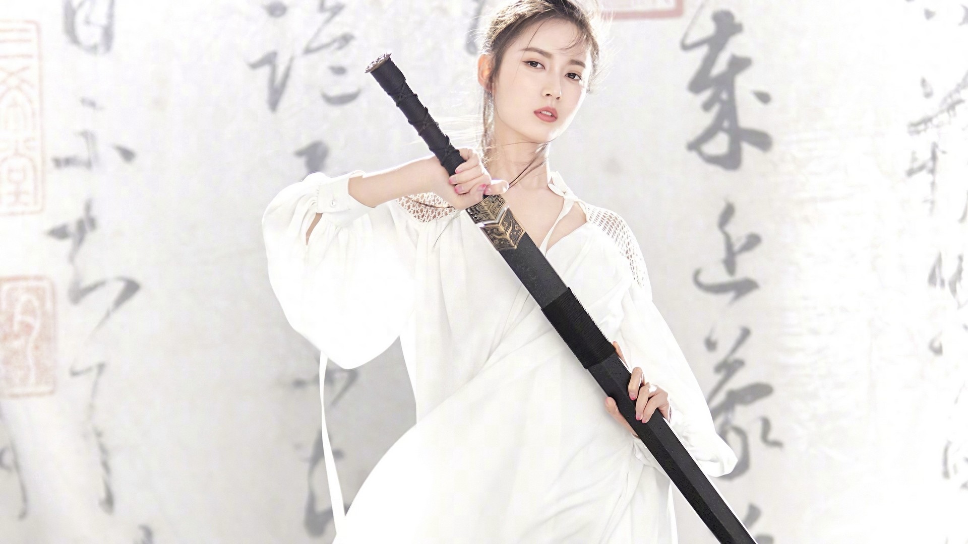 陈钰琪 绝美古风写真 英气十足 绝世美颜