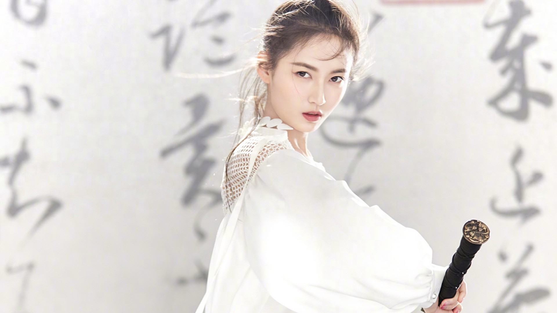 陈钰琪 绝美古风写真 英气十足 绝世美颜