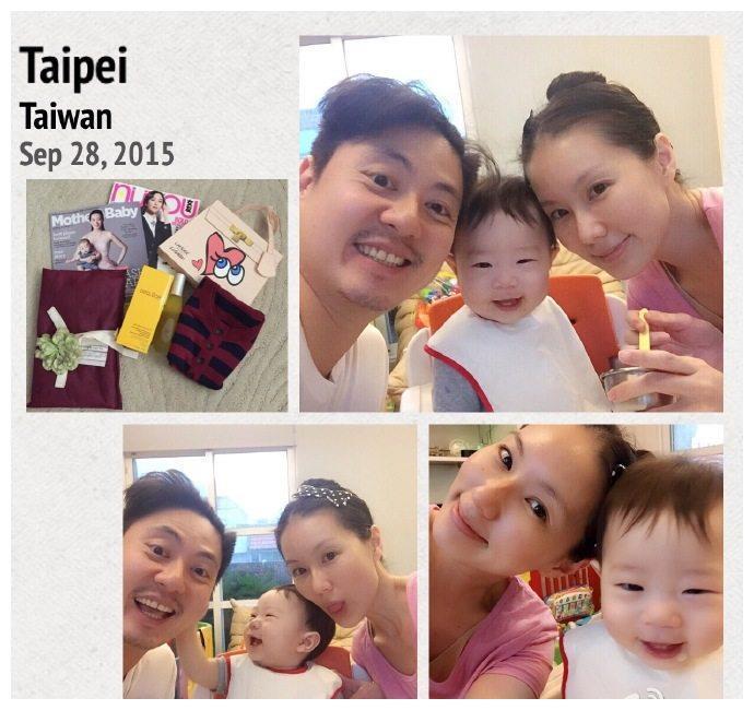 22岁搭档马景涛走红，嫁小3岁老公高龄三年抱两，一家四口漂亮