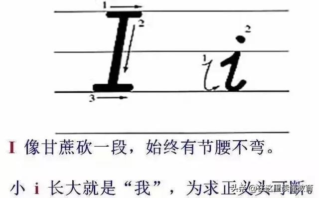 24个英文字母正确规范的书写(26个英文字母规范书写技巧)(10)