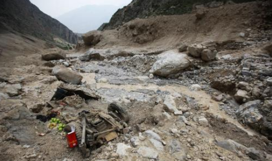 泥石流发生时应该往哪个方向跑,泥石流发生时应该往哪个方向跑图1