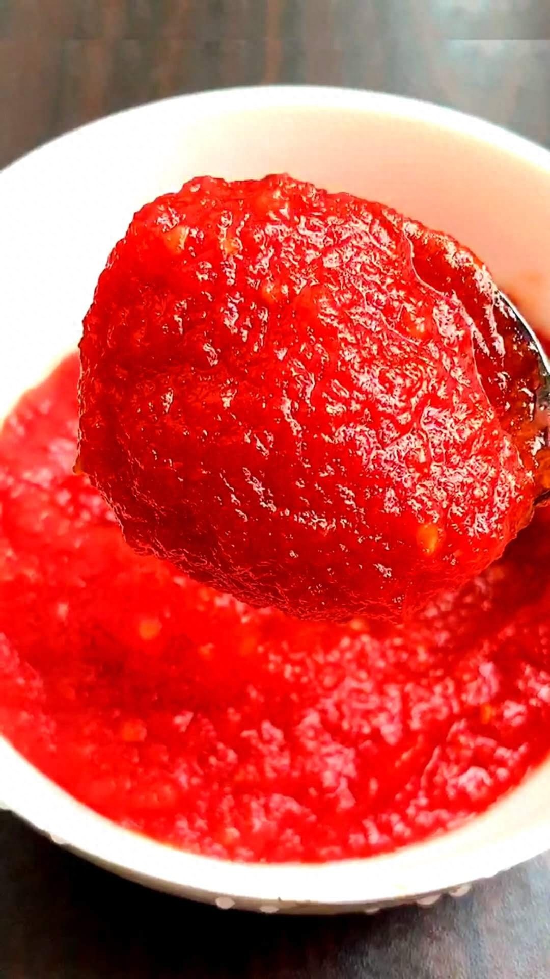 在家自制美味番茄酱,做法简单,小朋友超爱