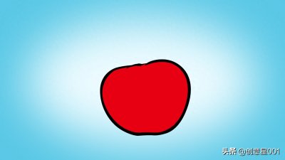 ​简笔画：苹果