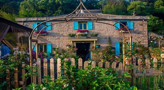 李子柒家的院子全景图有多大 引起很多人羡慕