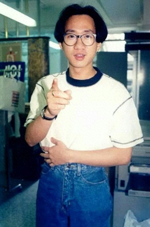 娱乐老照片:天才音乐人,黄家驹